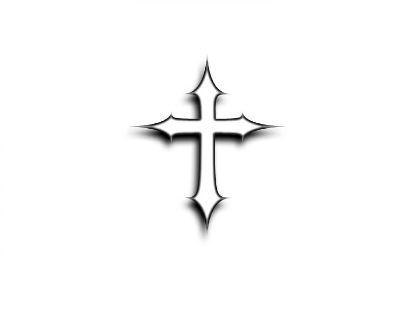 Small Cross Tattoo Design Sample throughout sizing 1440 X 1080