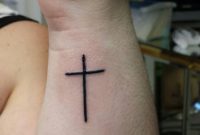 Small Cross Tattoo On Side Of Wrist Tattoos Small Cross Tattoos with sizing 764 X 1600