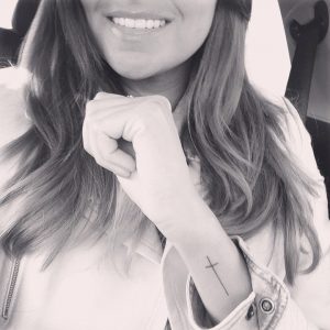 Small Cross Tattoo On Wrist Allie Cross Tattoo On Wrist Wrist in measurements 960 X 960