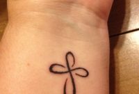 Small Girl Cross Tattoos Faith Tattoo Cross Tattoo Wrist Tattoo Ink pertaining to proportions 768 X 1024