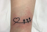 Small Heart And Birds Family Wrist Tattoo Travis Allen pertaining to dimensions 3024 X 4032