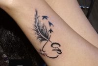 Small Tattoo For Girls Feather Infinity Tattoo With Birds Tattoo regarding size 1000 X 1000