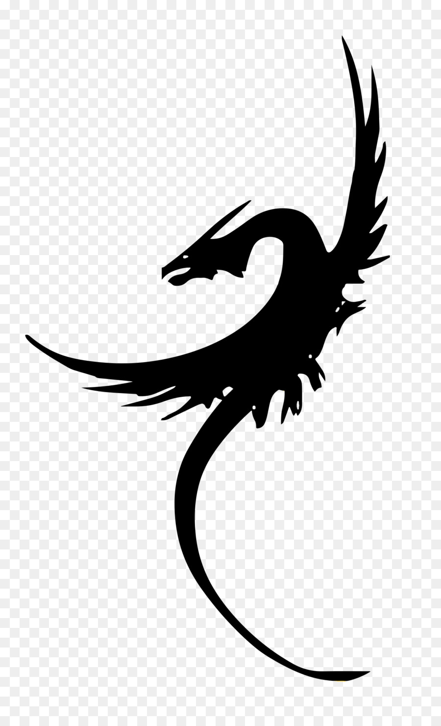 Tattoo Dragon Bird Transparent Png Image Clipart Free Download in size 900 X 1480