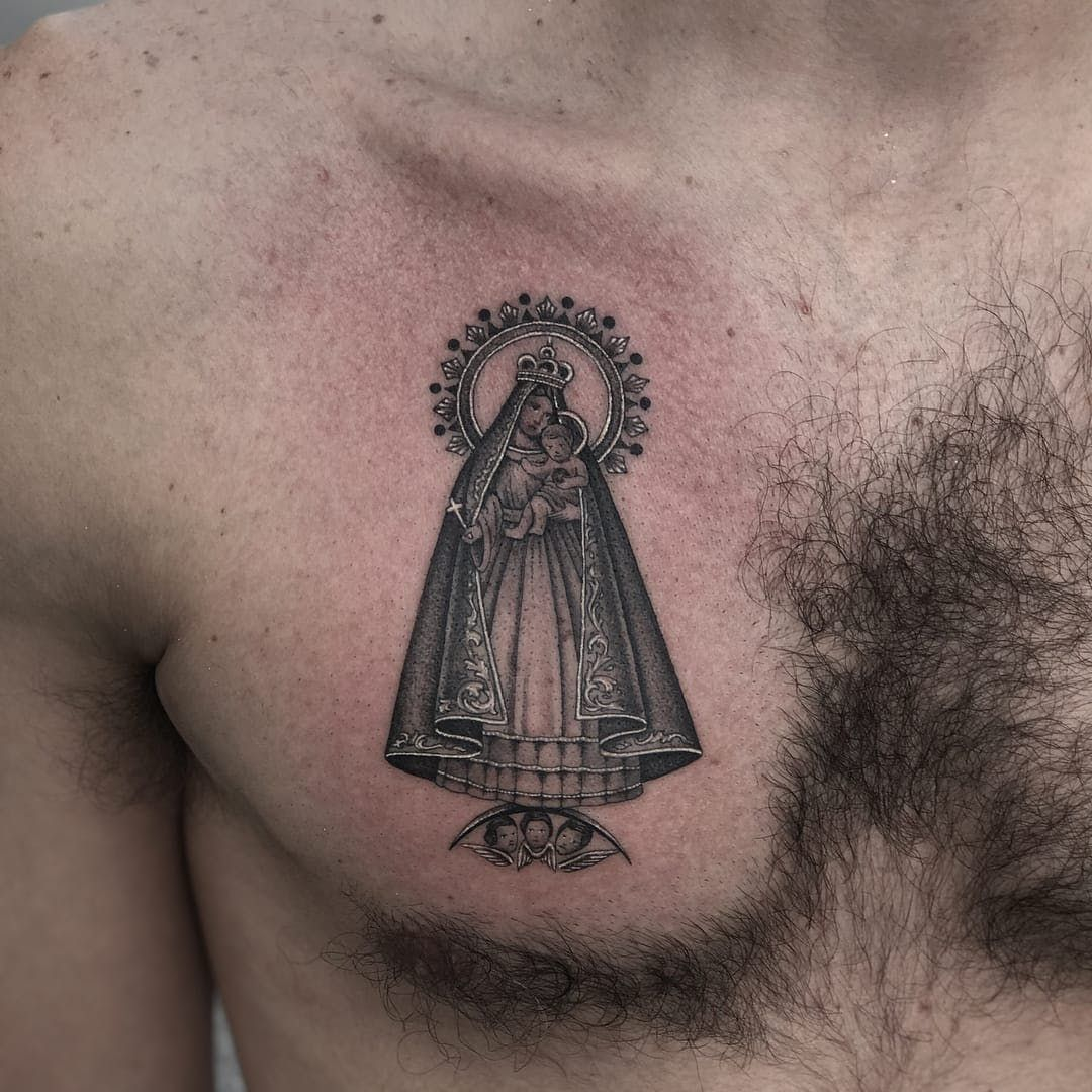 Tattoo Javier Betancourt Javierbetancourt Religioustattoo intended for size 1080 X 1080