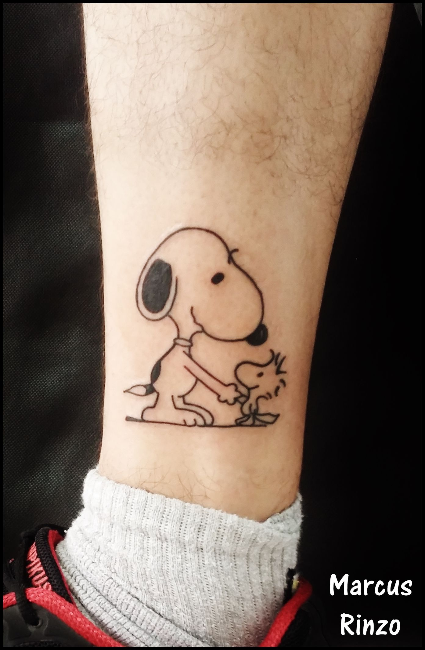 Tattoo Snoopy E Woodstock Tattoos Tattoos intended for proportions 1393 X 2129