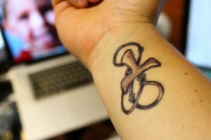 Tau Cross Symbolizes The Victory Over Evil Tattoo St Francis within sizing 4752 X 3168