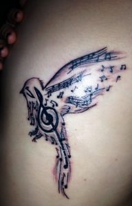 The Actual Songbird Tattoo Beautiful I Got It At In Your Skin with regard to size 1312 X 2048