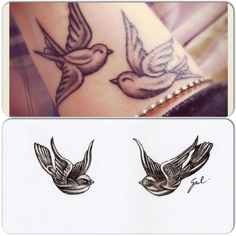 The Difference Between The Bird Tattoo I Found Yesterday And Harrys throughout proportions 1000 X 1000