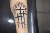 Three Cross Tattoo Tattoo Tattoos Cross Tattoo Meaning Heaven with regard to proportions 1080 X 1135