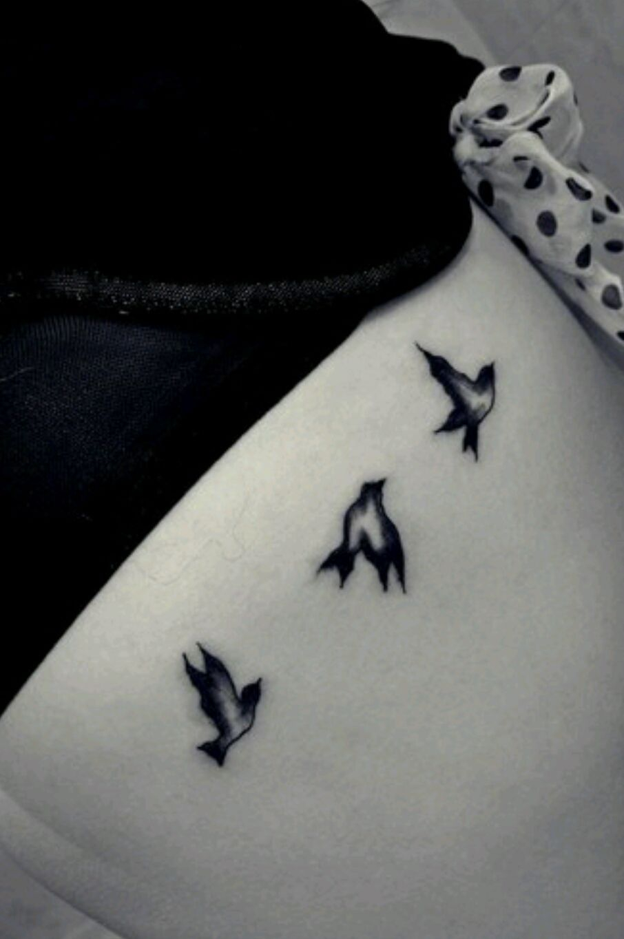 Three Flying Birds Tattoo Design Idea throughout size 906 X 1364