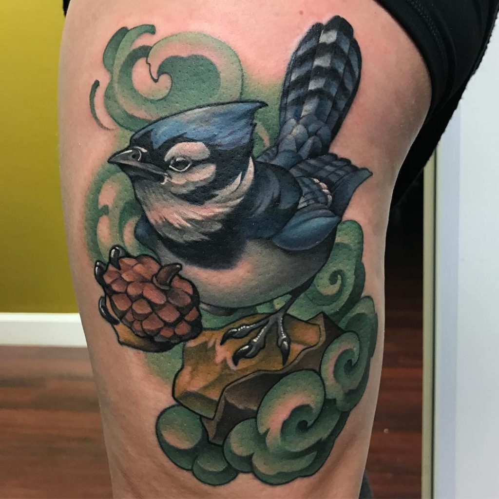 Top 20 Blue Jay Tattoos Littered With Garbage with size 1024 X 1024.