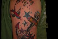 Traditional Tattoos Anchor Bird Stars Tattoos Traditional Tattoo with size 2034 X 2712