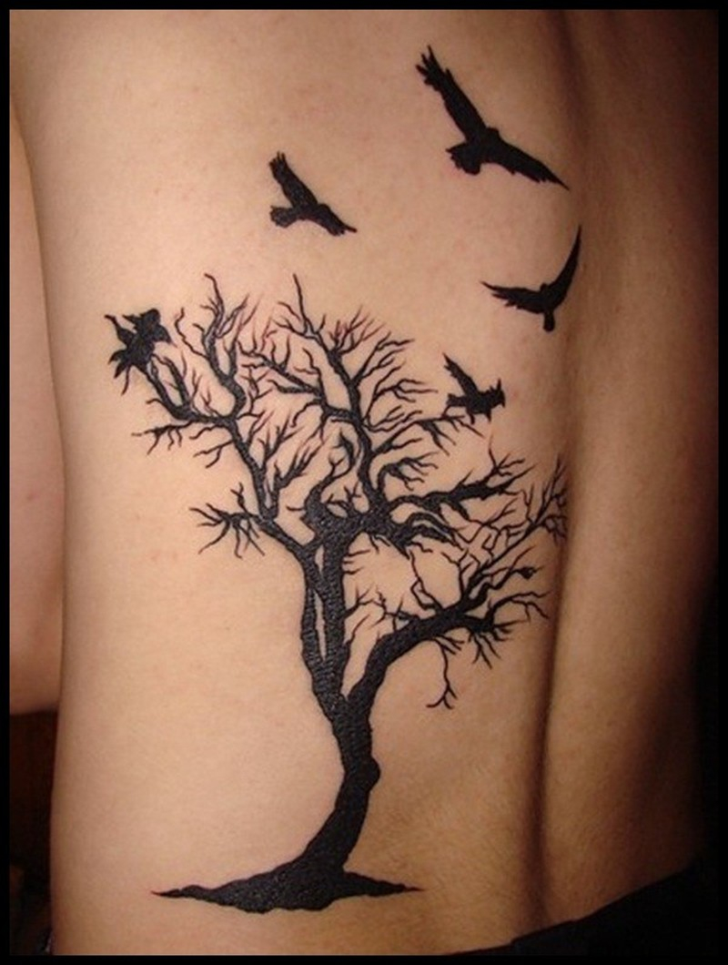 Tree And Bird Tattoo Designs For Men Tattoos Book 65000 Tattoos pertaining to sizing 800 X 1060