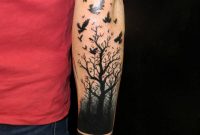 Trees Birds Tattoo Artworks Tree With Birds Tattoo Sleeve within size 880 X 957