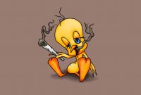 Tweety Bird Cartoon Tattoo Design Tattoes Idea 2015 2016 About throughout proportions 1024 X 768