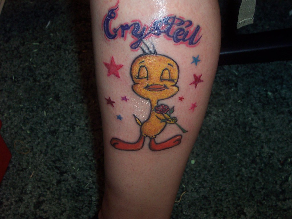 Tweety Bird Tattoo Magica Tattoo Tattooedwife Flickr intended for sizing 1024 X 768