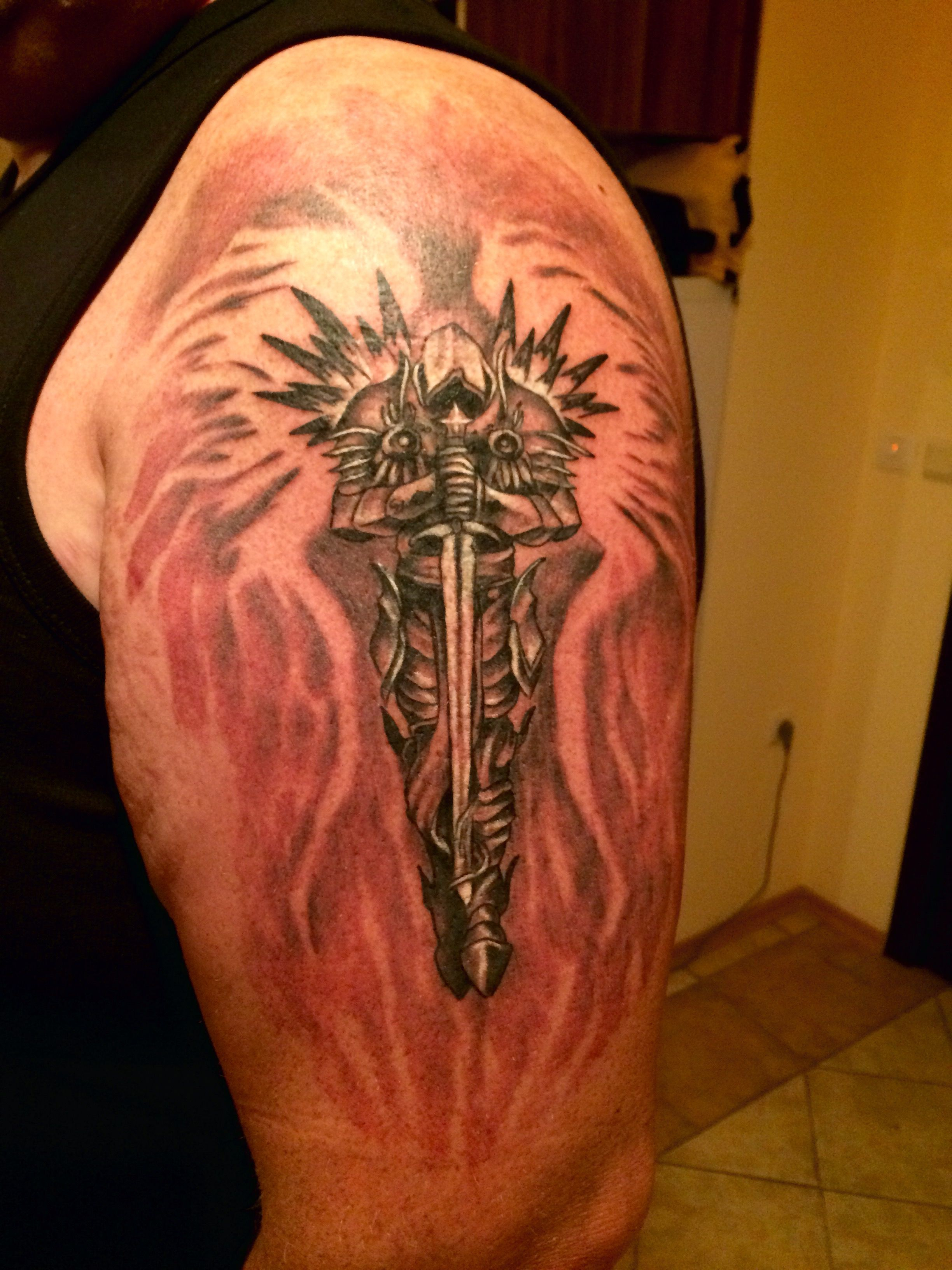 Tyrael Arch Angel Of Justice Tattoo Angel Tattoo Men Tattoos within proportions 2448 X 3264