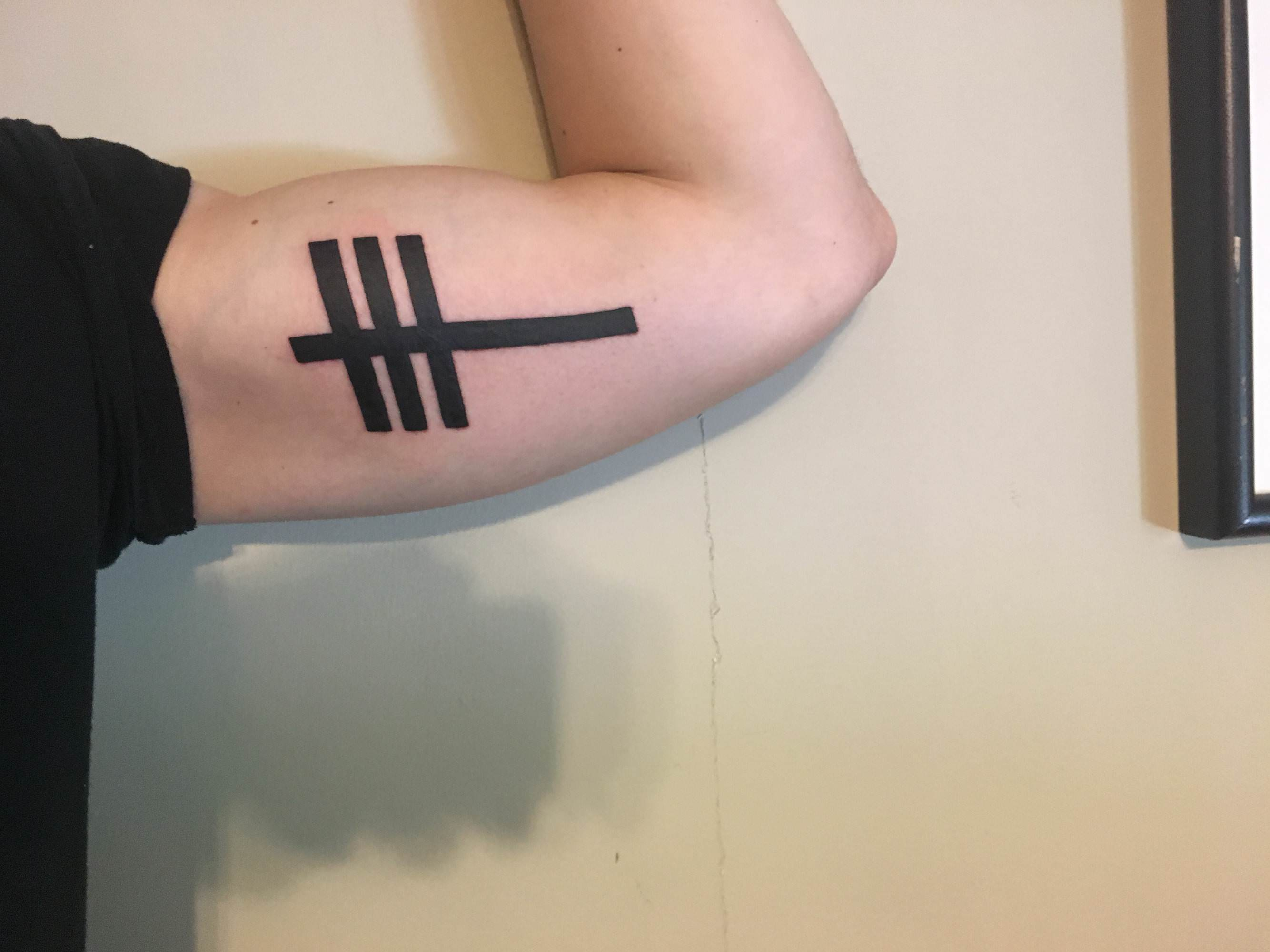 Was Inspired To Get My First Tattoo As A Tribute And A Reminder To throughout measurements 2668 X 2000