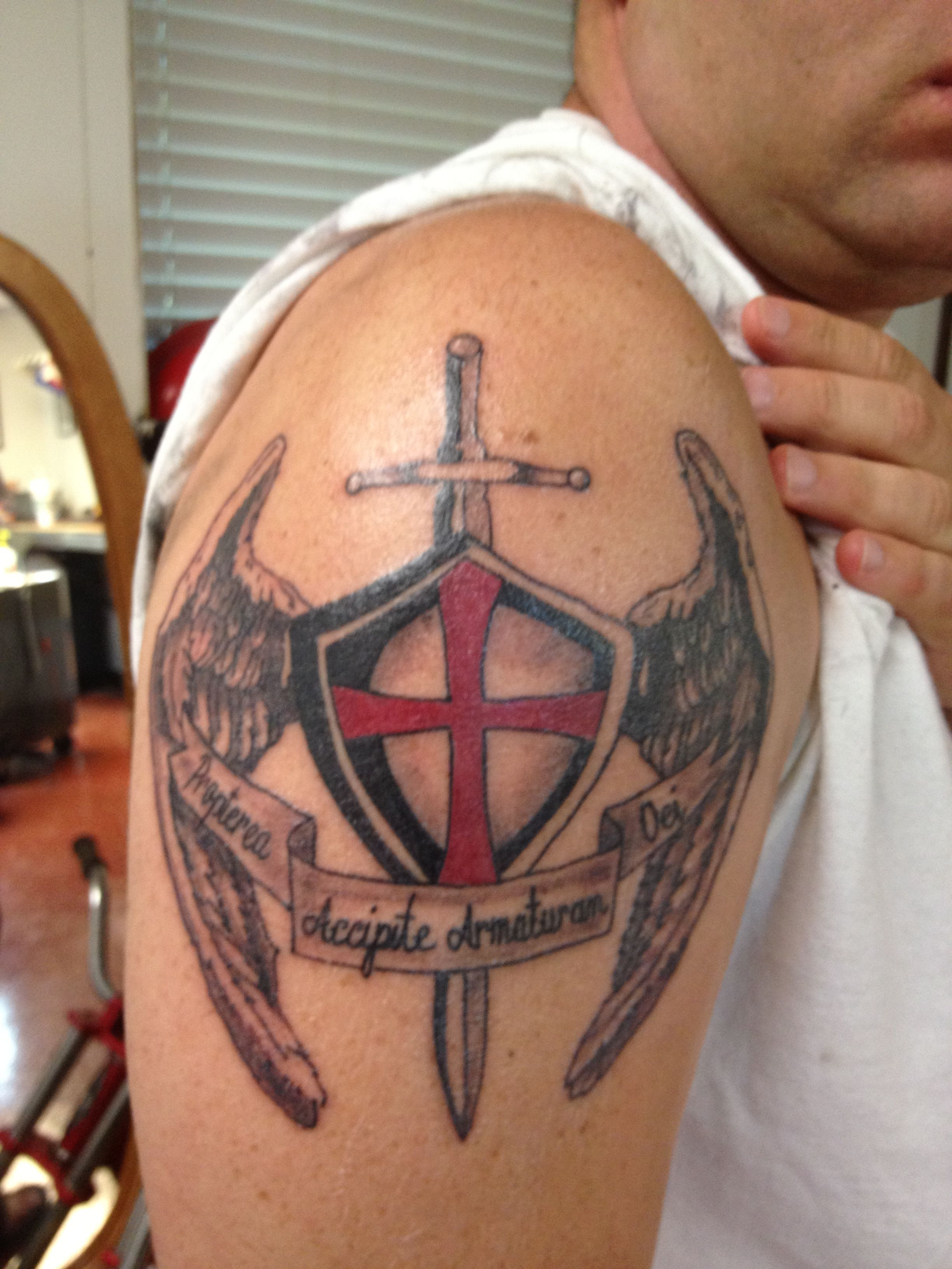 Wherefore Take Unto You The Whole Armor Of God Tattoo Tattoos within sizing 2448 X 3264