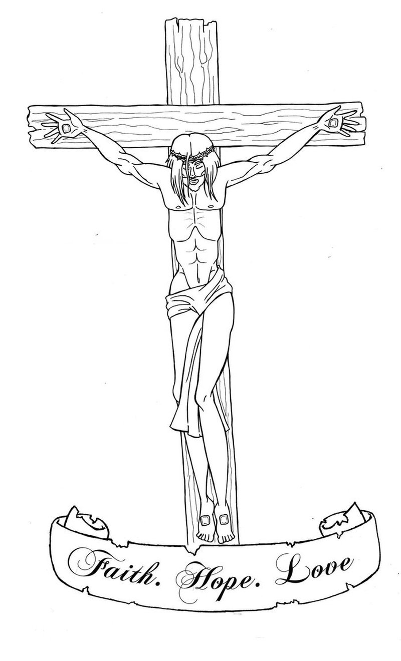 Without Color Jesus Cross Tattoo Design Tattoos Book 65000 for size 800 X 1320