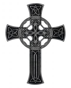 Wonderful Black Celtic Cross Tattoo Design Tattoo Celtic Cross intended for sizing 1280 X 1600