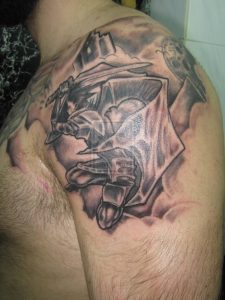 10 Evil Tattoos For Shoulder for proportions 1024 X 1365