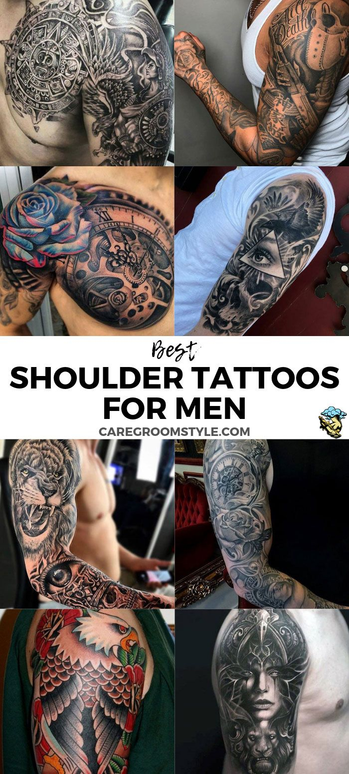 101 Best Shoulder Tattoos For Men Cool Designs Ideas 2019 Guide regarding dimensions 700 X 1550