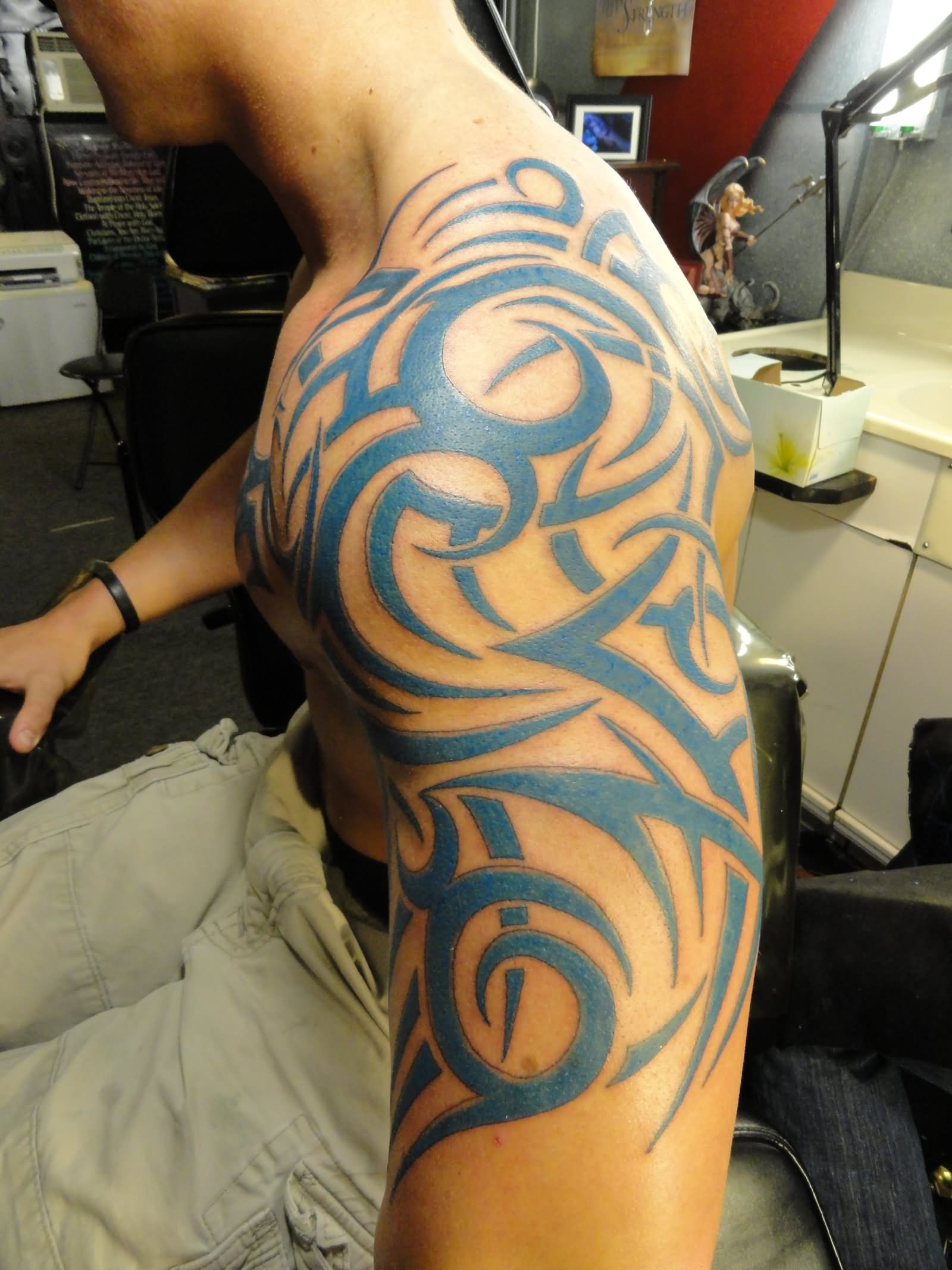 12 Tribal Tattoos On Shoulder with regard to size 1600 X 2133