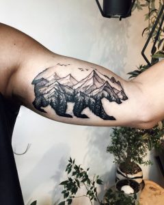 125 Best Mountain Tattoos Lets Climb High Wild Tattoo Art throughout proportions 1080 X 1349