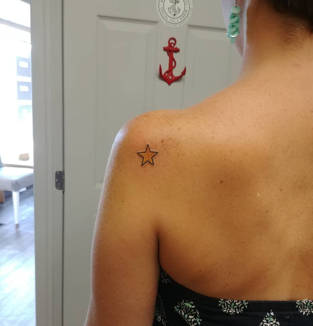 145 Star Tattoos For The Perfect Twinkle Prochronism for measurements 1080 X 1123