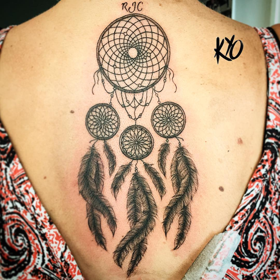 155 Best Dreamcatcher Tattoo Ideas That You Can Consider Wild for dimensions 1080 X 1080