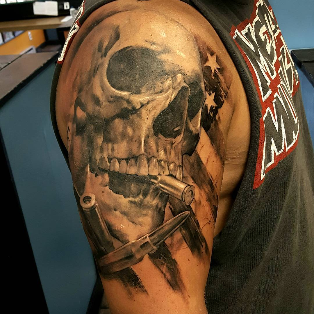 175 Awesome Skull Tattoos Ideas With Meanings For Men And Women pertaining to dimensions 1080 X 1080