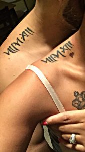 20 Matching Tattoo Ideas For Sisters Tattoos Couple Tattoos intended for size 750 X 1334