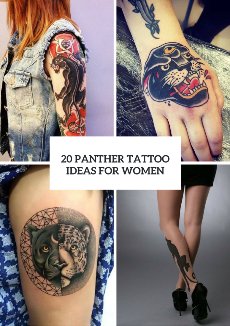 20 Panther Tattoo Design Ideas For Girls To Repeat Styleoholic throughout size 775 X 1096