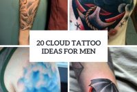 20 Perfect Cloud Tattoo Ideas For Men Styleoholic regarding proportions 775 X 1096