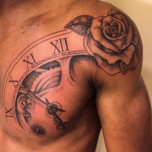 20 Shoulder Rose Tattoo Ideas For You To Try Tattoos Rose intended for size 1024 X 1024