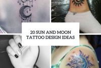 20 Sun And Moon Tattoo Ideas For Ladies Styleoholic inside size 775 X 1096