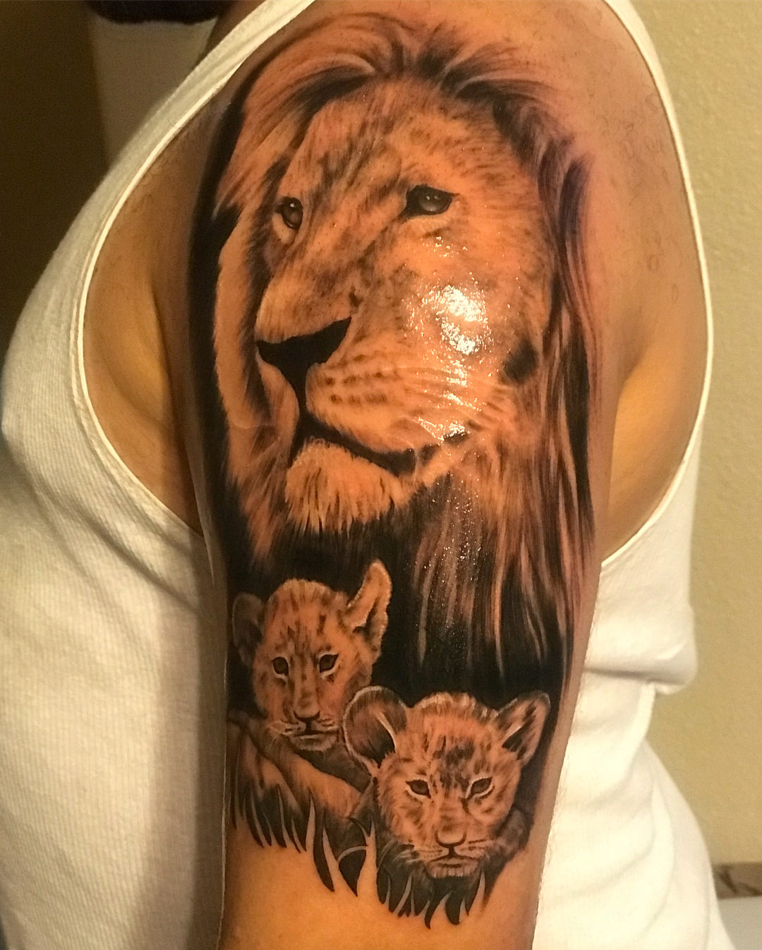 225 Coolest Lion Tattoo Ideas For Men This Year Rawiya throughout size 1080 X 1346