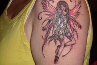 24 Fairy Tattoos Shoulder with sizing 1409 X 1600