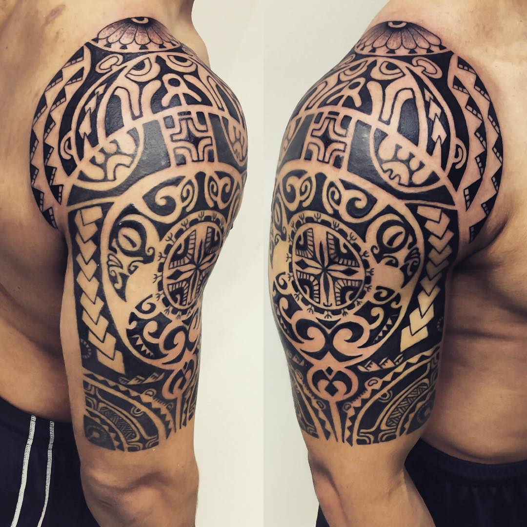 24 Tribal Shoulder Tattoo Designs Ideas Design Trends Premium with regard to sizing 1080 X 1080