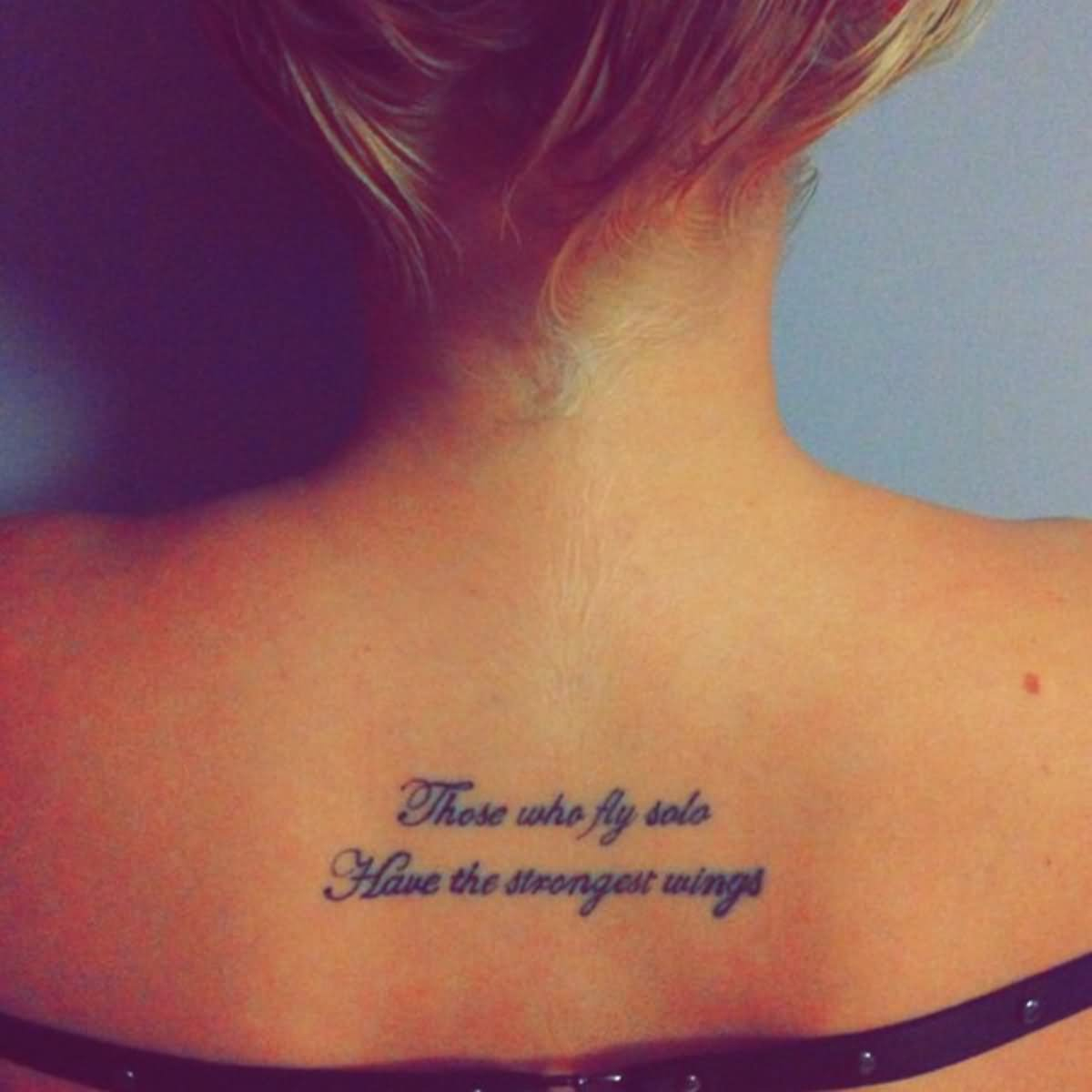 25 Amazing Words Tattoos On Back with dimensions 1200 X 1200