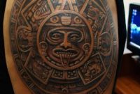 25 Best Aztec Tattoos Designs Ink Aztec Tattoo Designs Mexican within dimensions 786 X 1001