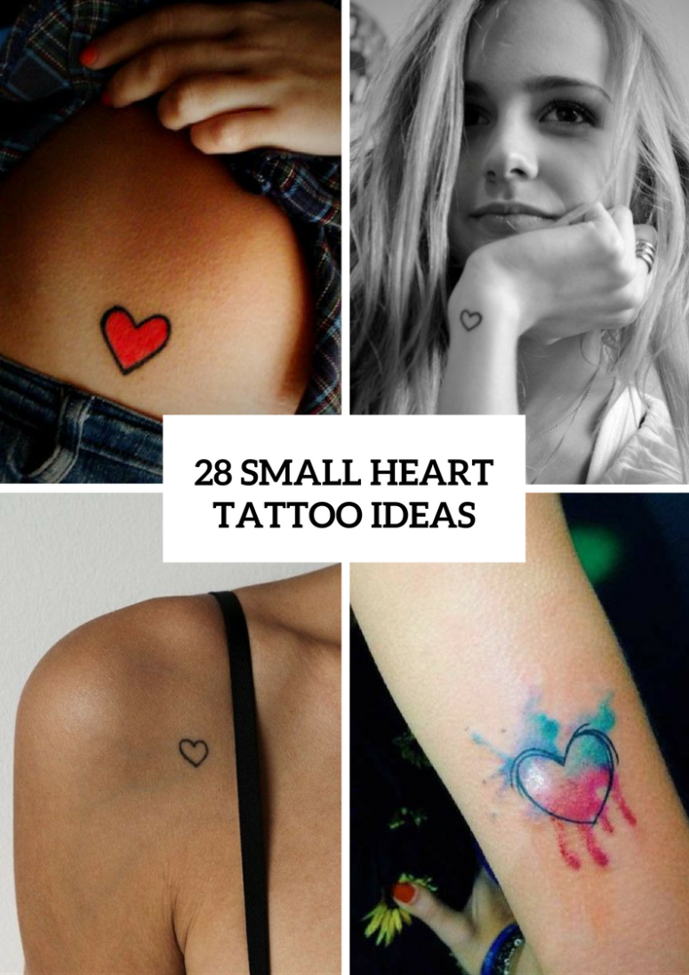 28 Cute Small Heart Tattoo Ideas For Women Styleoholic inside size 775 X 1096