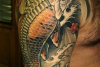 29 Best Fish Tattoos On Shoulder inside proportions 736 X 1108