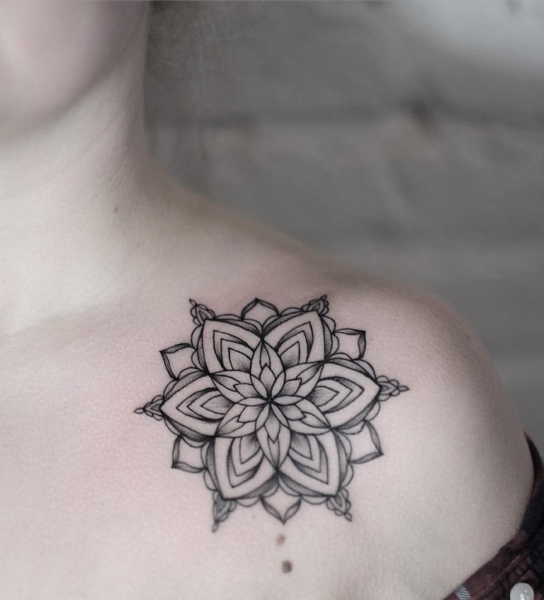 30 Amazing Mandala Tattoos Ideas For Girls for dimensions 1080 X 1192