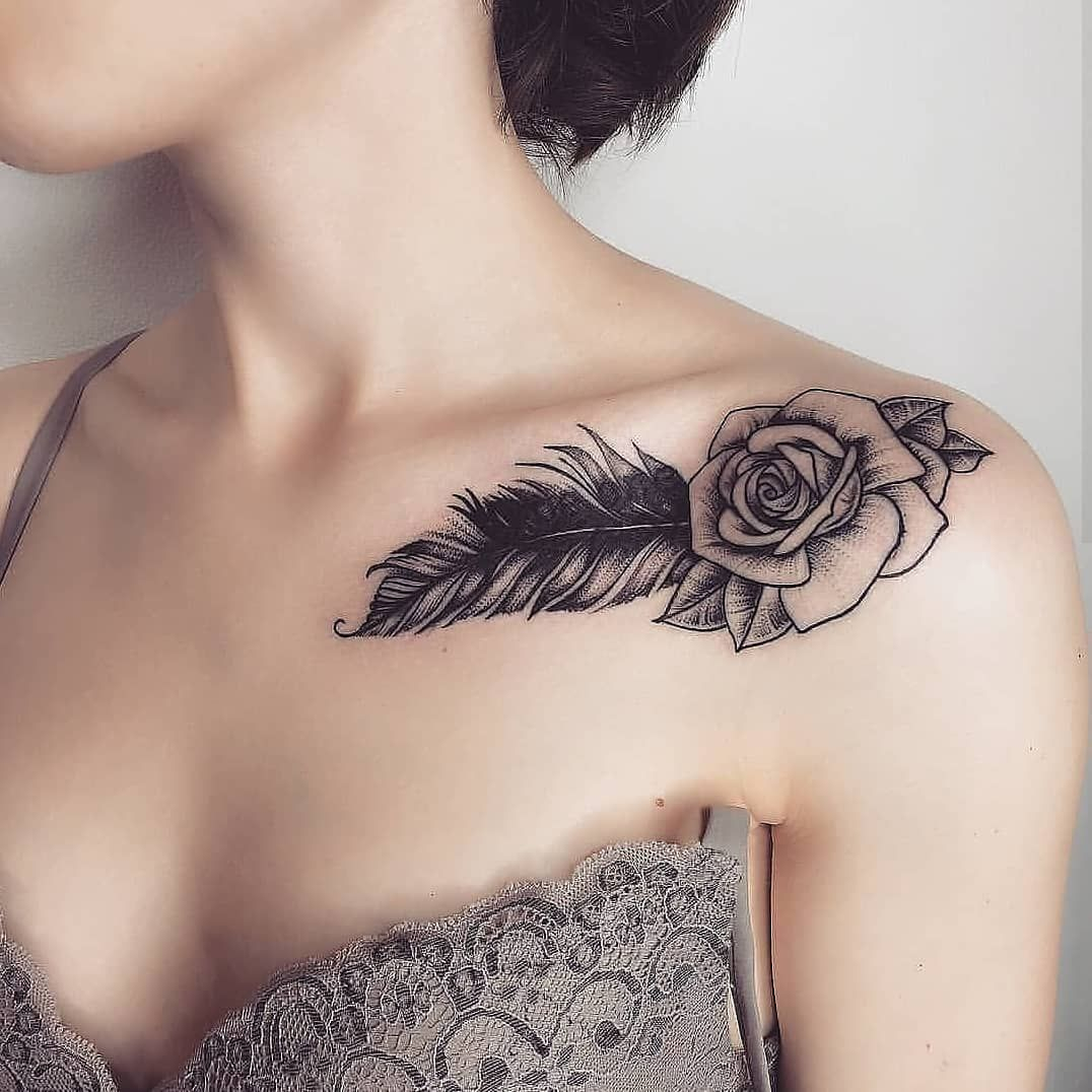 30 Elegant Tattoos For Girls That Will Stay Beautiful Through The for sizing 1076 X 1076