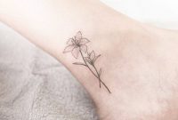 30 Simple And Small Flower Tattoos Ideas For Women Delicate with regard to dimensions 641 X 1920