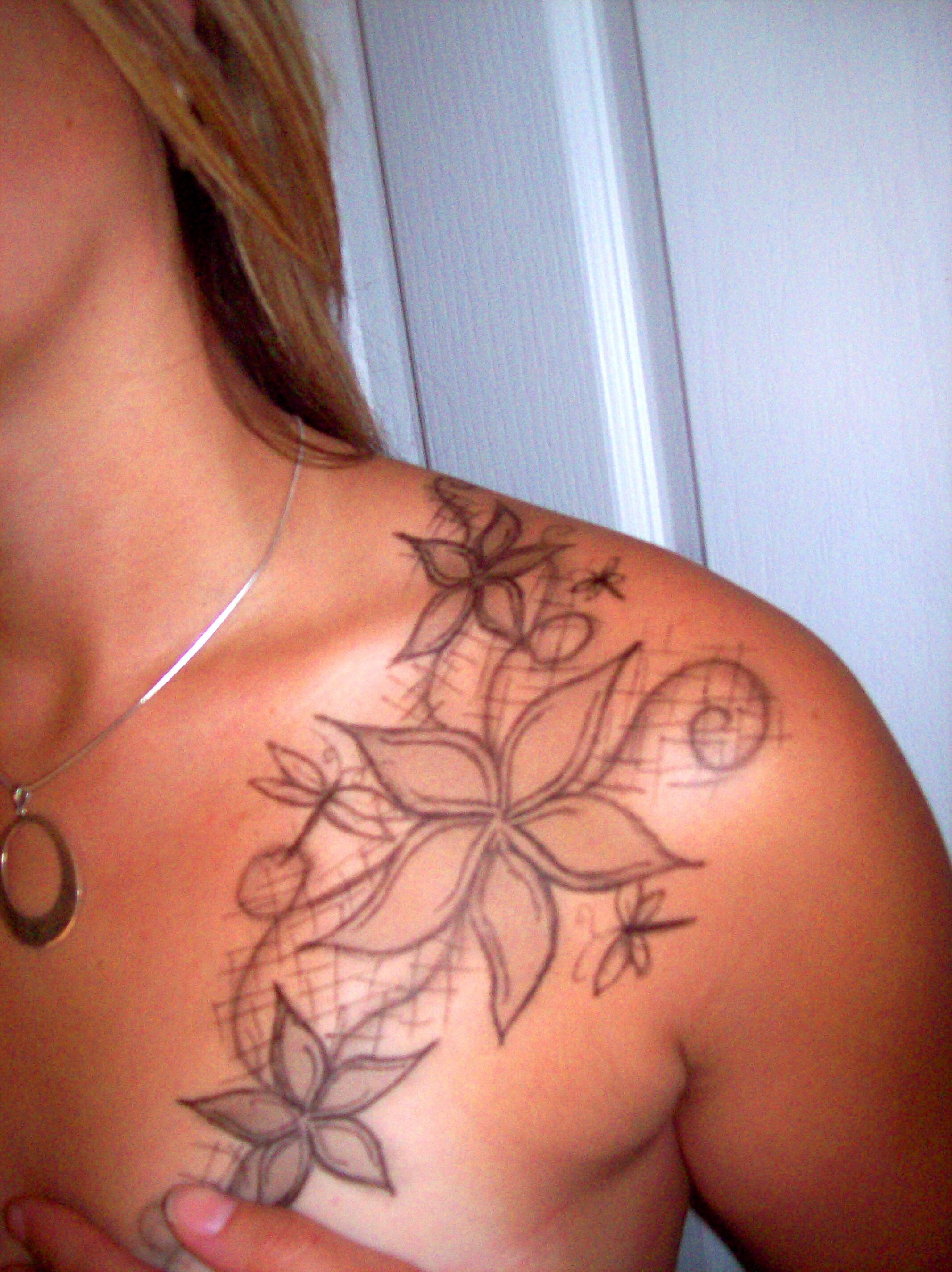 30 Tattoos For Girls On Shoulder Blade To Impress Someone Tattoos throughout dimensions 2134 X 2848