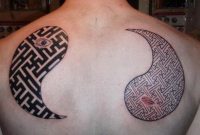 30 Trendy Yin Yang Shoulder Tattoos intended for size 1024 X 768