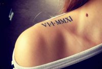 32 Best Roman Numerals Tattoos For Girls within sizing 1000 X 1000